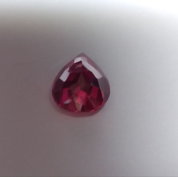 2.25 CT Natural Red Ruby Pear Shaped - Picture 5 of 6